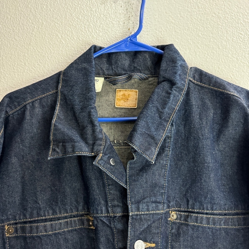 Levis Vintage Denim Jacket Size XL - Picture 5 of 9